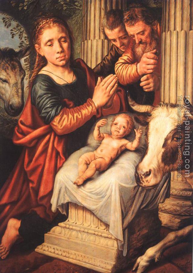 Pieter Aertsen : The Adoration of the Shepherds